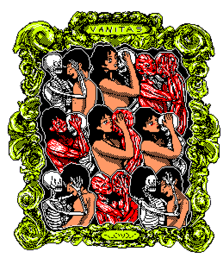 VANITAS - Obra sobre muro